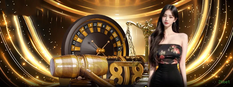 Imagem promocional da 26bet mostrando a plataforma e suas vantagens